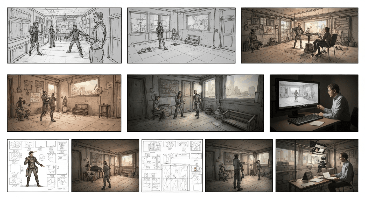 Seedance 1.0 Pro for Film Previsualization: AI Storyboarding