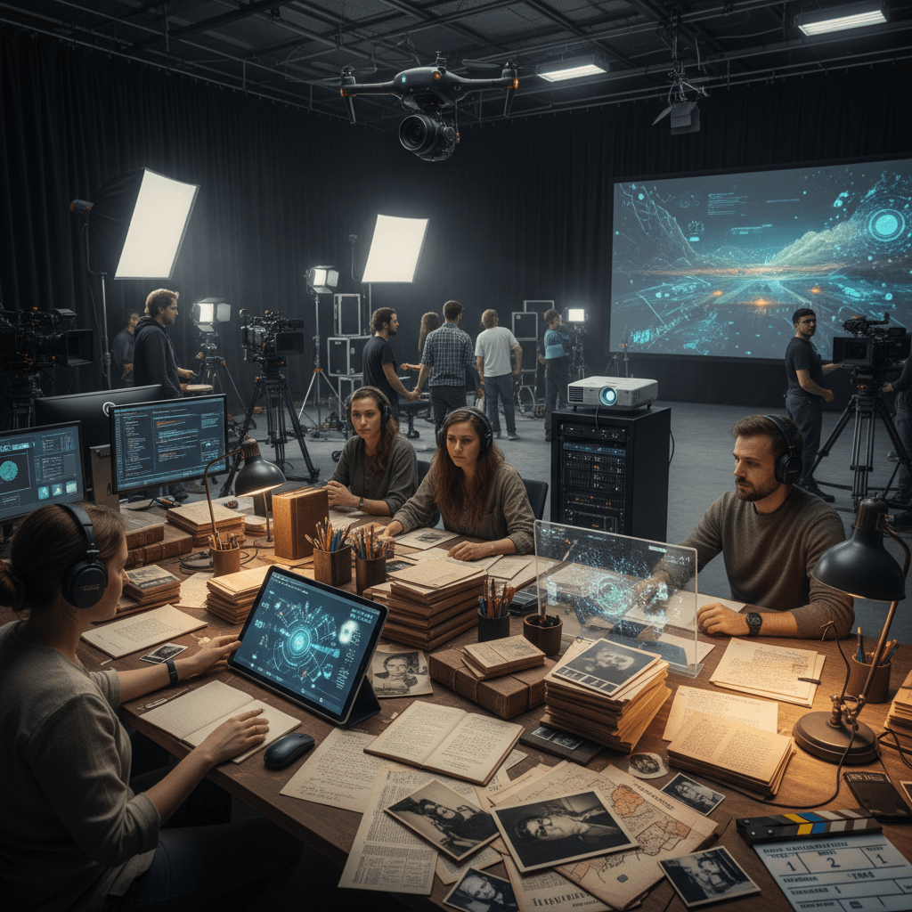 How to Create AI Documentary Clips with Reference Materials