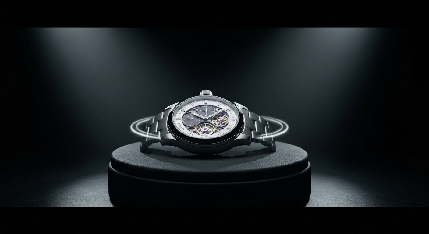 A studio-quality product video still from Seedance 2.0