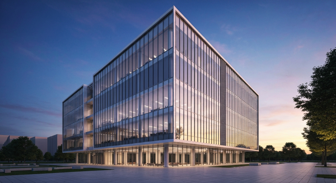 A stunning AI-generated architectural visualization from Seedream v4.5